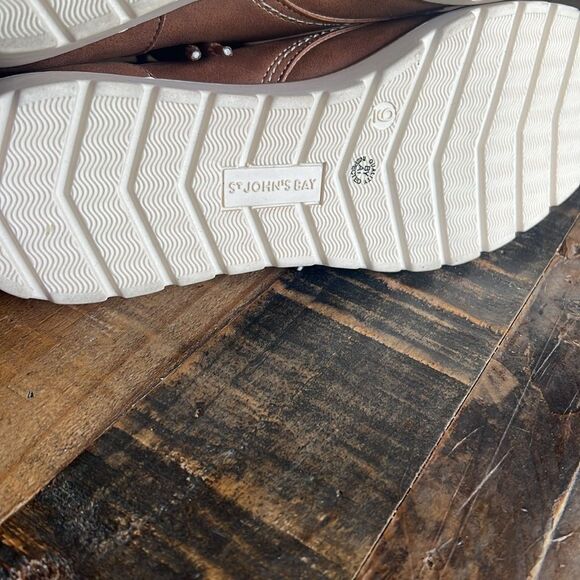 St. John’s Shoes Womens 9 Tan Boswell Heel Booties - Picture 4 of 7